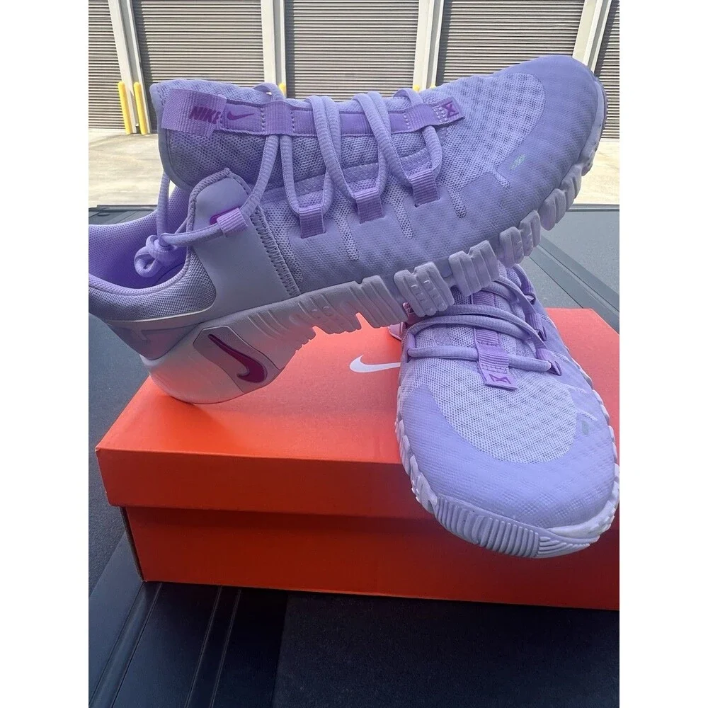 Nike Free Metcon 5 'Lilac Bloom Grape Purple' DV3950-502 Women's Size 9.5 Shoes